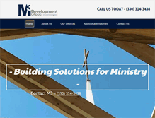 Tablet Screenshot of m3developmentgroup.com